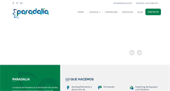 Desktop Screenshot of paradalia.com