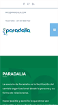 Mobile Screenshot of paradalia.com